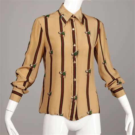 vintage gucci blouse